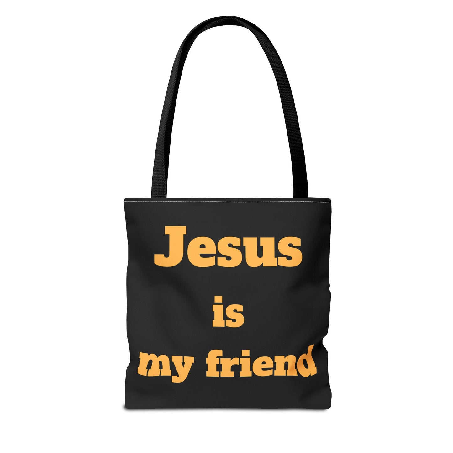Jesus Is My Friend Tote Bag — Christian Faith Canvas Shopper
