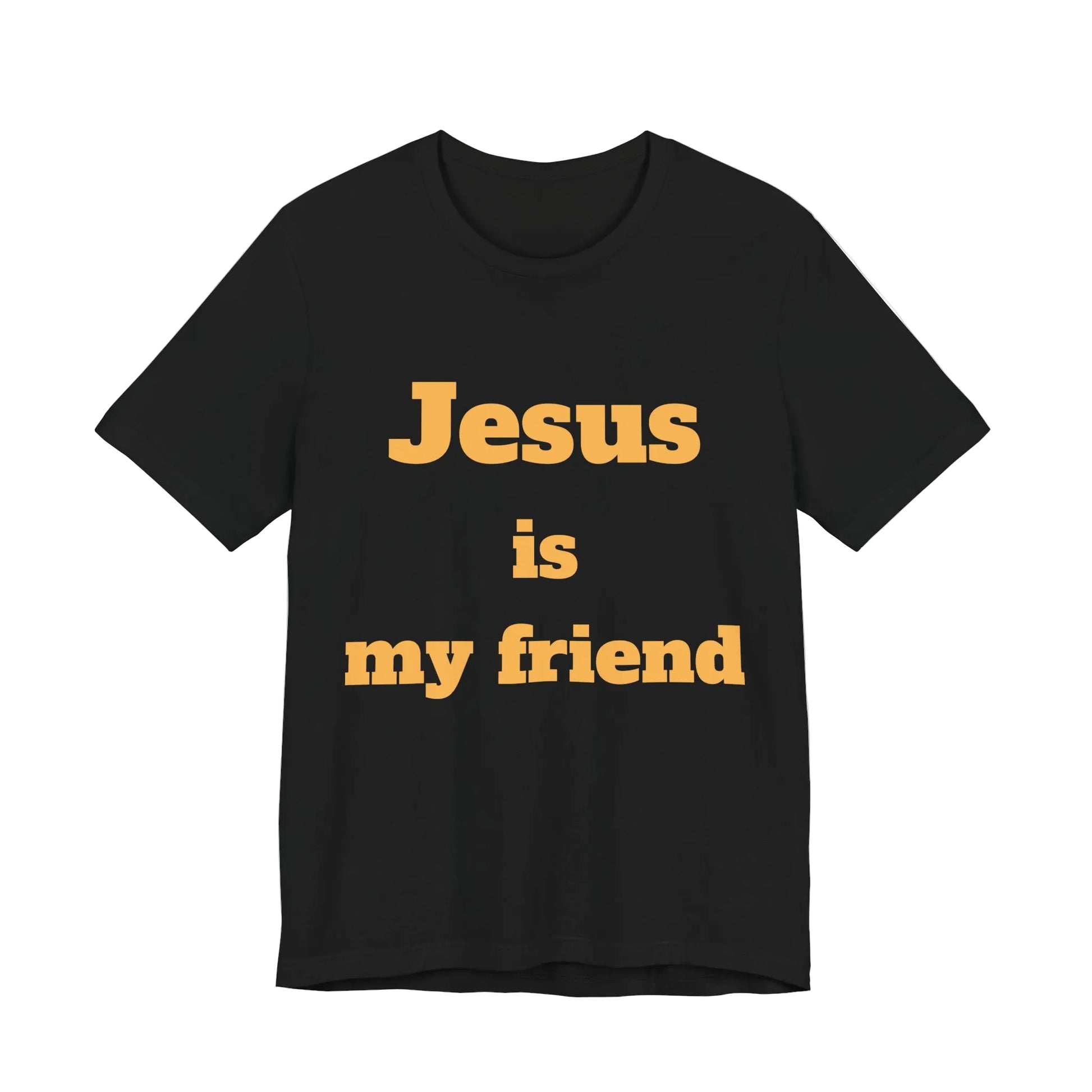 Jesus is my friend graphic tee - Christian religious apparel for devoted followers